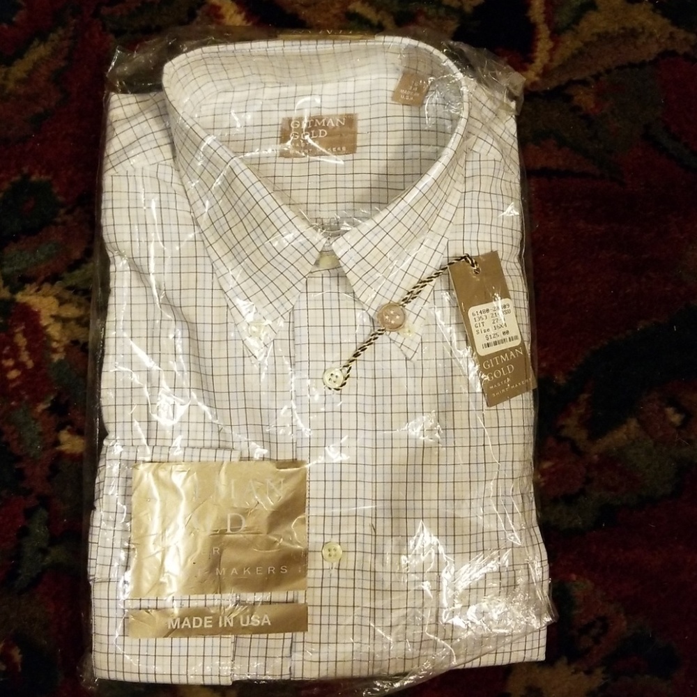 Gitman Gold dress shirt